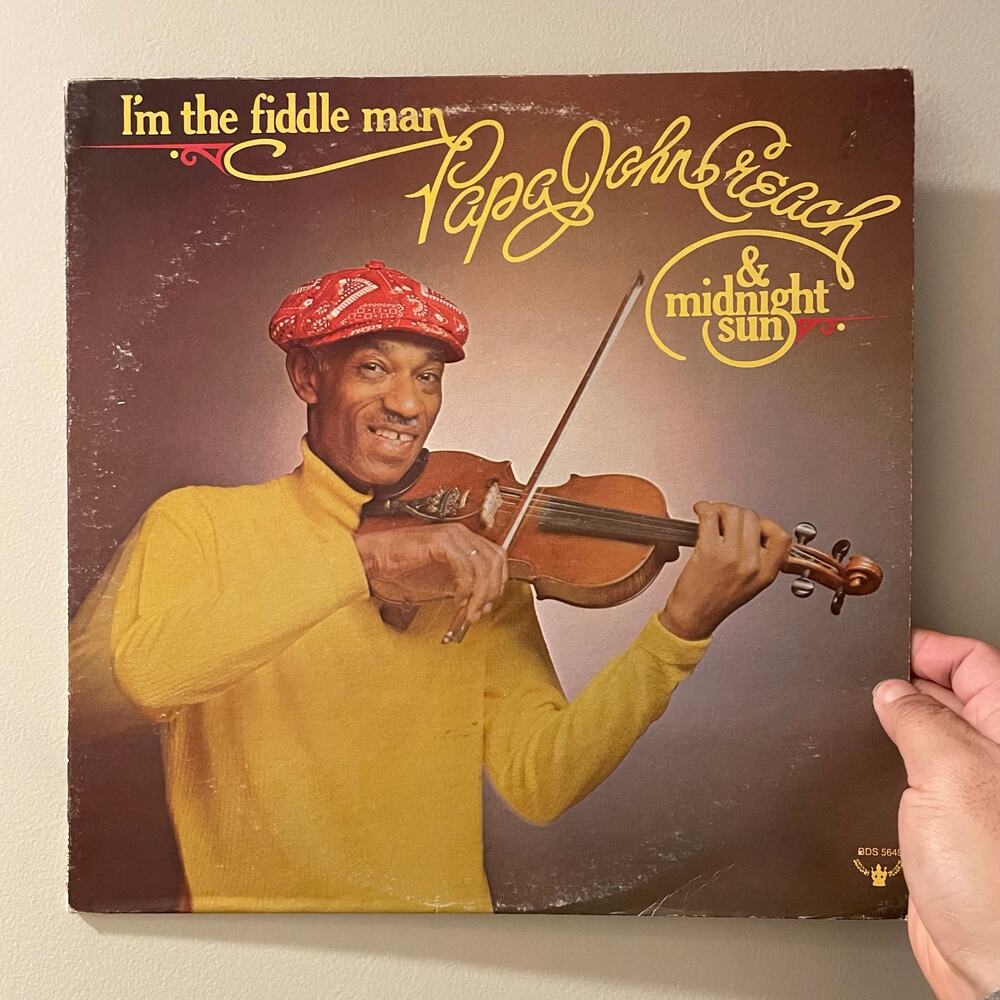 Papa John Creach - I'm The Fiddle Man LP blues funk disco